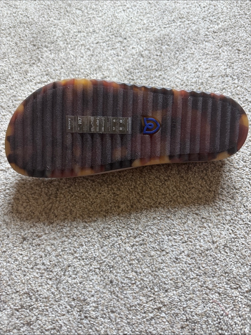 Rothy’s Casual Clog in Dove - Picture 2 of 3